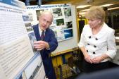 U. S. Transportation Secretary Mary E. Peters toured GTRI labs and quest...