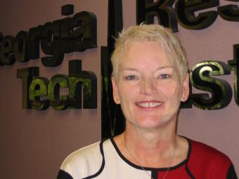 Janice Rogers, GTRI's director of administration, in 2006.