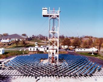 The Advanced Components Test Facility was a 325 kW thermal solar furnace operated by EES for the U.S. Department of Energy, 1979
