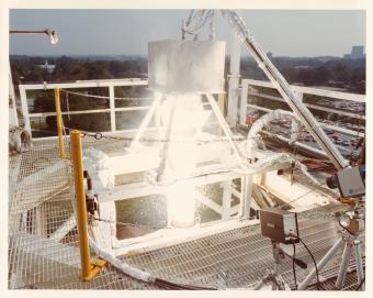 EES used the Advanced Components Test Facility to test promising solar technologies, such as the Westinghouse-owned fluidized bed reactor, 1979.