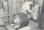 The "brain" of Georgia Tech's UNIVAC 1101 computer, 1956.