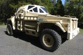 The ULTRA armored patrol vehicle was a research project funded by the Of...